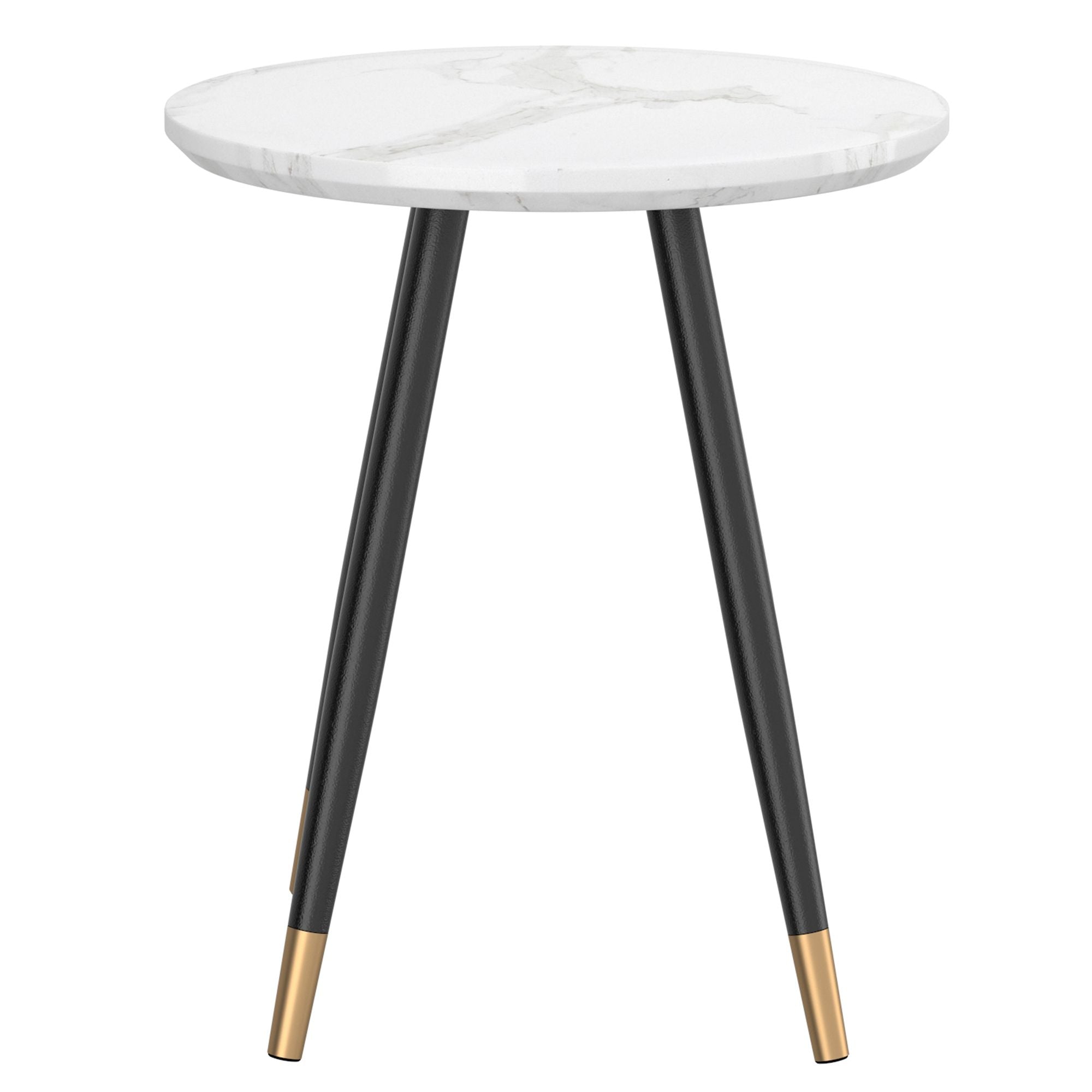 Emery Round Accent Table - functional accent table with unique design for any room | Image 3 | InSTYLE Home & Rugs