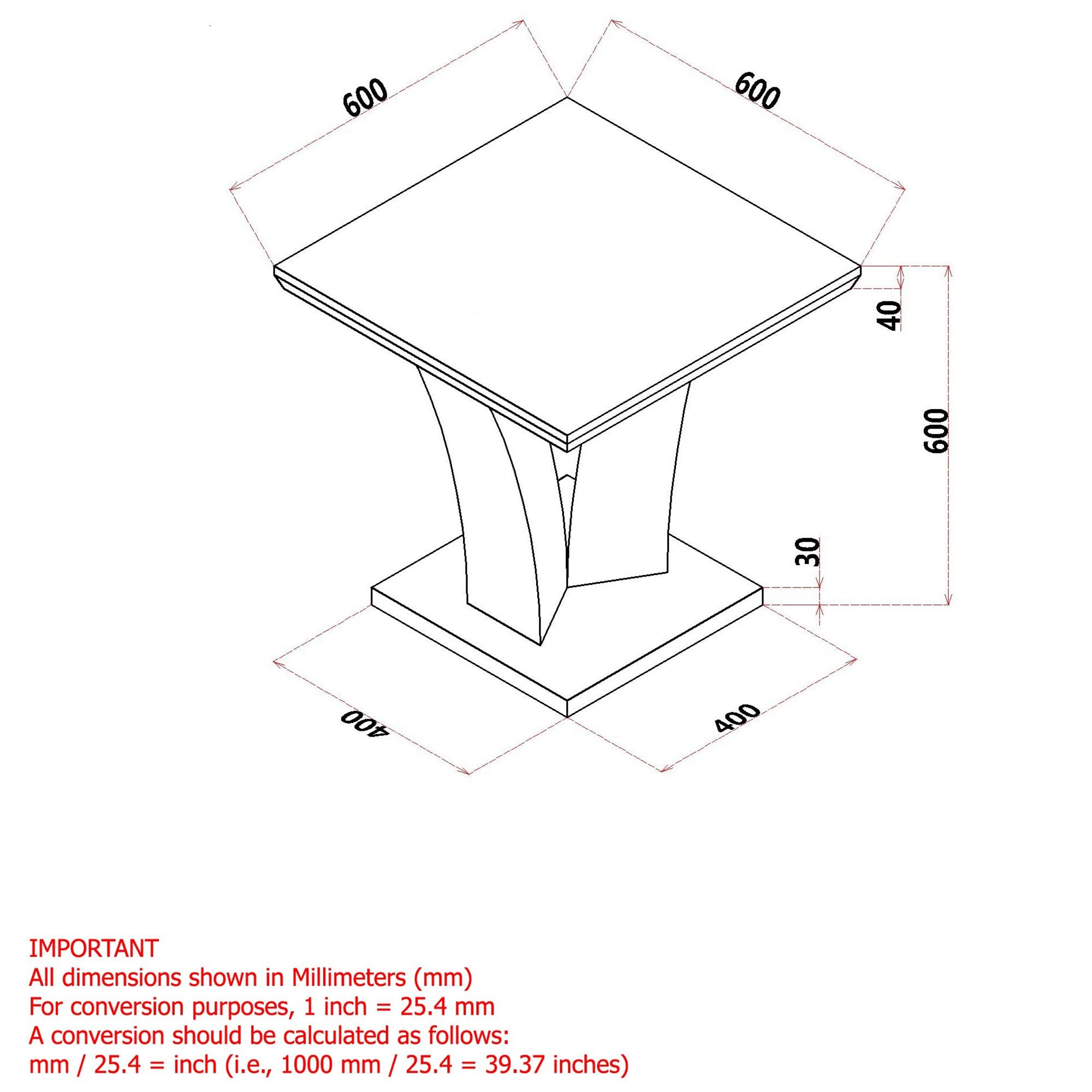 Napoli Accent Table - functional accent table with unique design for any room | Image 8 | InSTYLE Home & Rugs
