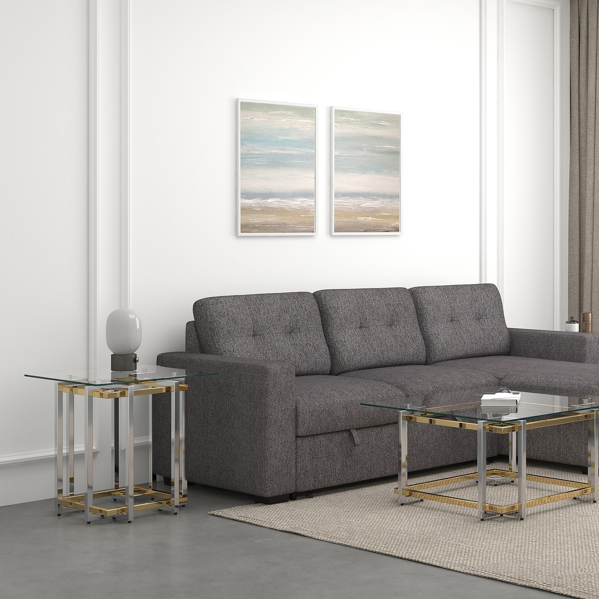 Florina Accent Table - chic accent table for contemporary home interiors | Image 6 | InSTYLE Home & Rugs