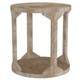 Avni Round Accent Table - functional accent table with unique design for any room | Image 1 | InSTYLE Home & Rugs