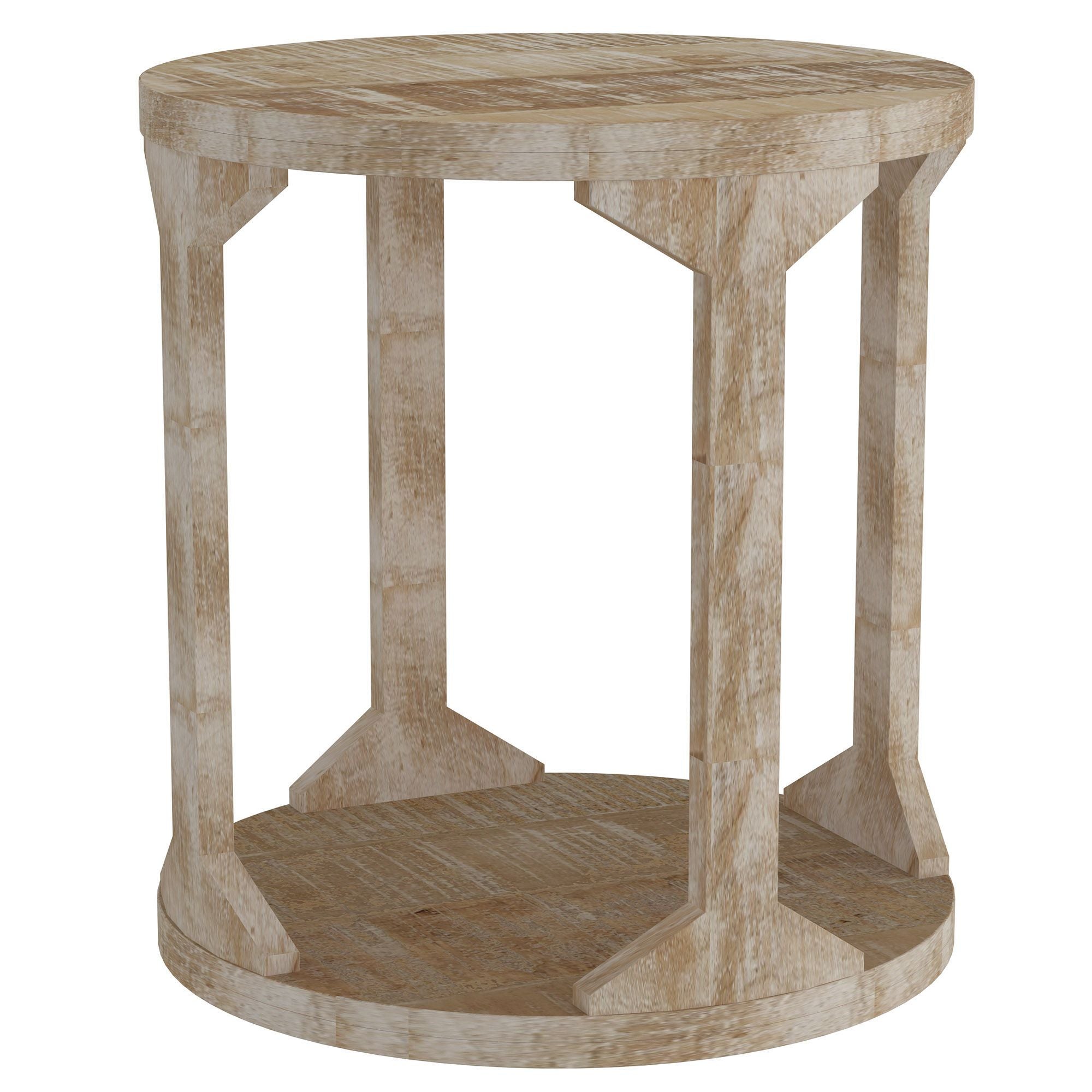 Avni Round Accent Table - small accent table with storage for a clutter-free space | Image 1 | InSTYLE Home & Rugs