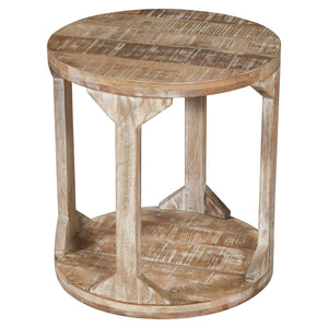 Avni Round Accent Table - functional accent table with unique design for any room | Image 3 | InSTYLE Home & Rugs