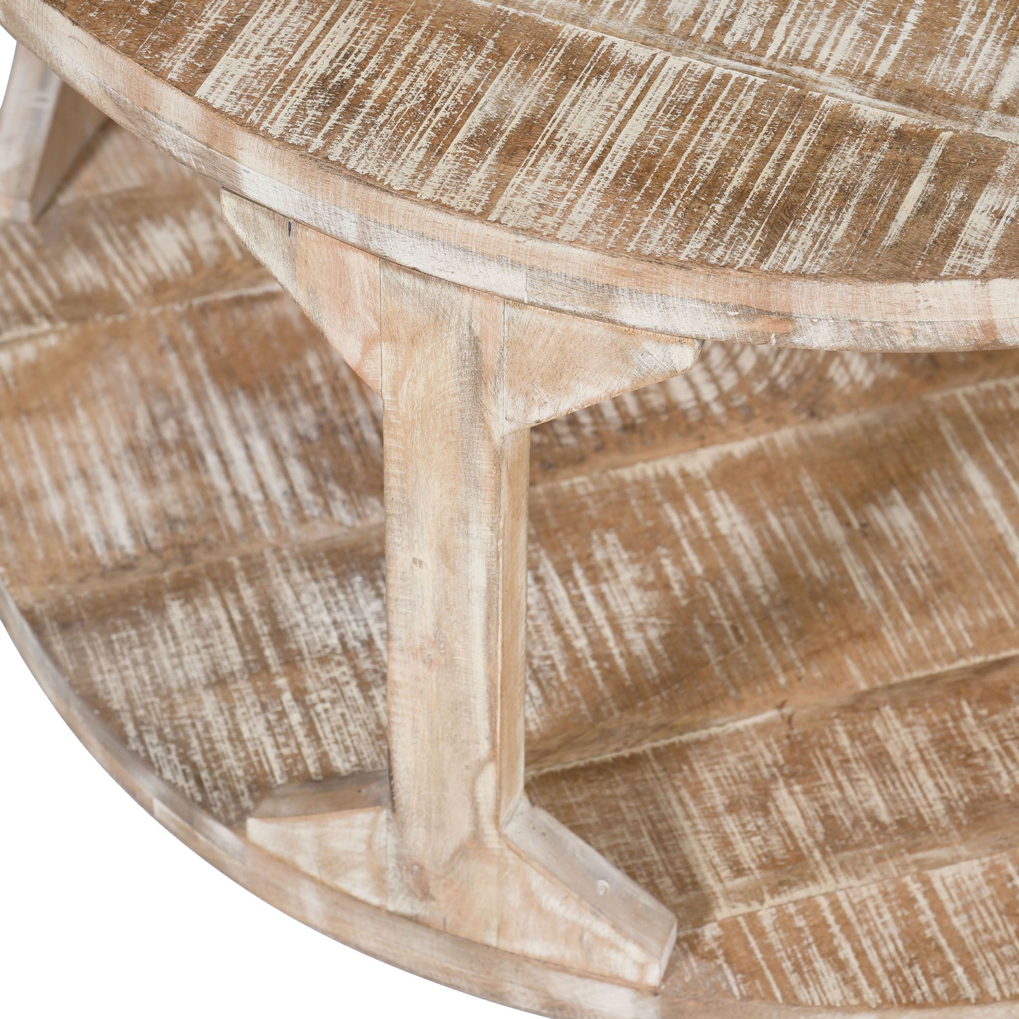 Avni Round Accent Table - functional accent table with unique design for any room | Image 6 | InSTYLE Home & Rugs