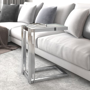 Estrel Small Accent Table - chic accent table for contemporary home interiors | Image 2 | InSTYLE Home & Rugs