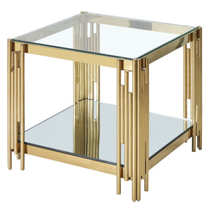 Estrel Large Accent Table - chic accent table for contemporary home interiors | Image 6 | InSTYLE Home & Rugs