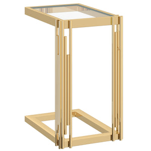 Estrel Small Accent Table - chic accent table for contemporary home interiors | Image 4 | InSTYLE Home & Rugs