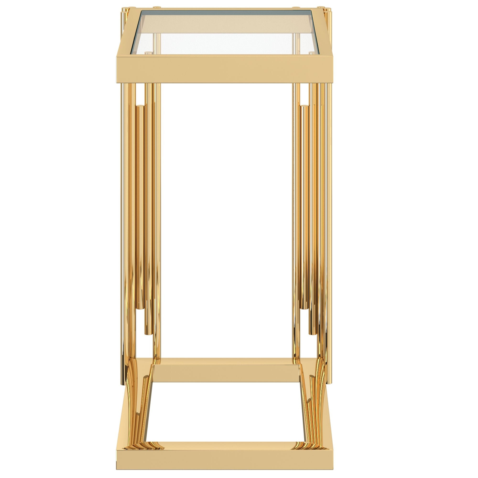 Estrel Small Accent Table - chic accent table for contemporary home interiors | Image 6 | InSTYLE Home & Rugs