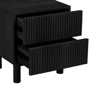 Sangra 2 Drawer Accent Table - functional accent table with unique design for any room | Image 4 | InSTYLE Home & Rugs