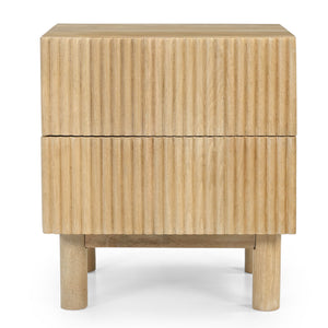 Sangra 2 Drawer Accent Table - functional accent table with unique design for any room | Image 13 | InSTYLE Home & Rugs