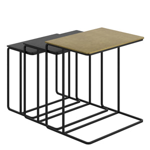 Bristol 3pc Accent Table Set - chic accent table for contemporary home interiors | Image 3 | InSTYLE Home & Rugs