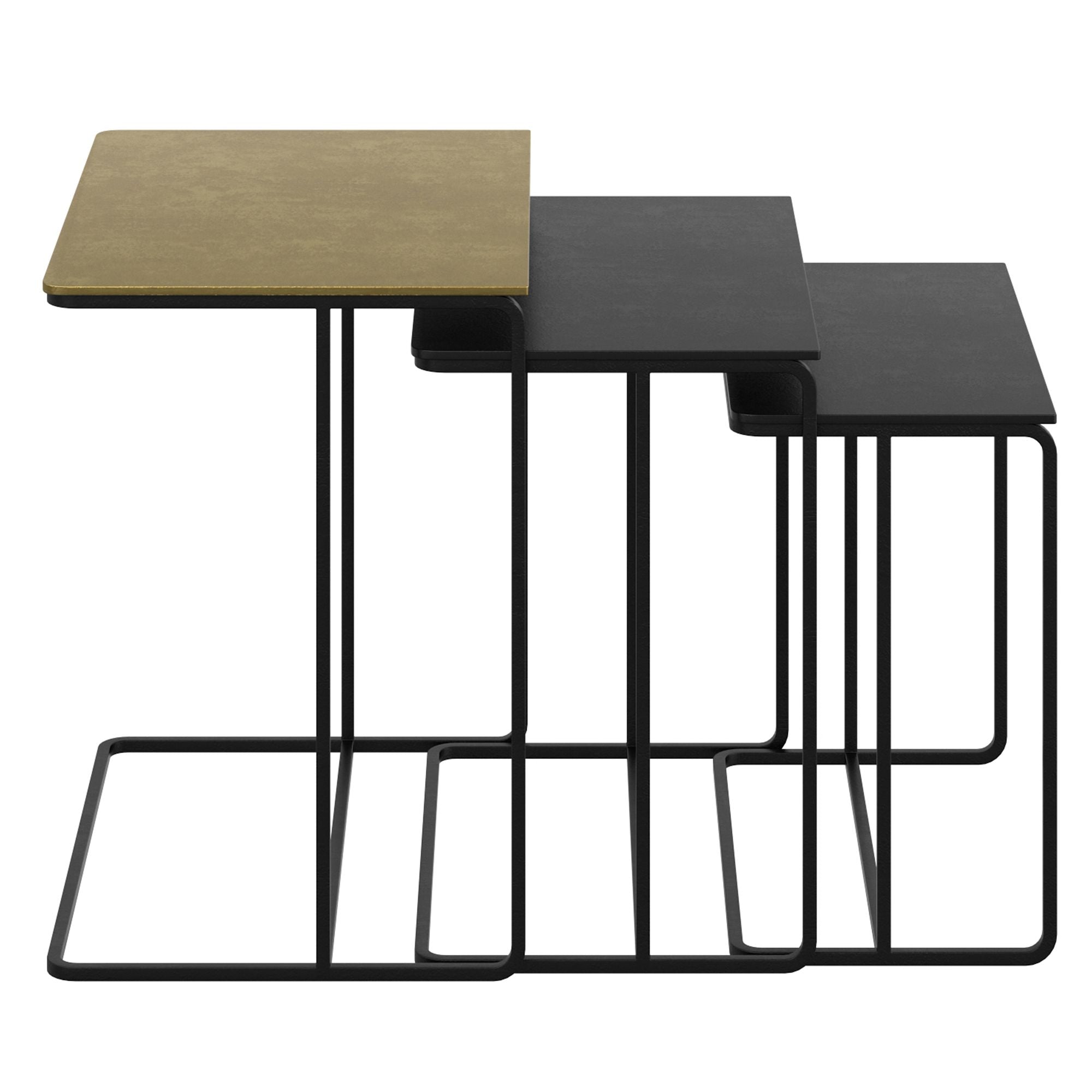 Bristol 3pc Accent Table Set - chic accent table for contemporary home interiors | Image 4 | InSTYLE Home & Rugs