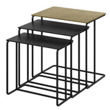 Bristol 3pc Accent Table Set - chic accent table for contemporary home interiors | Image 1 | InSTYLE Home & Rugs
