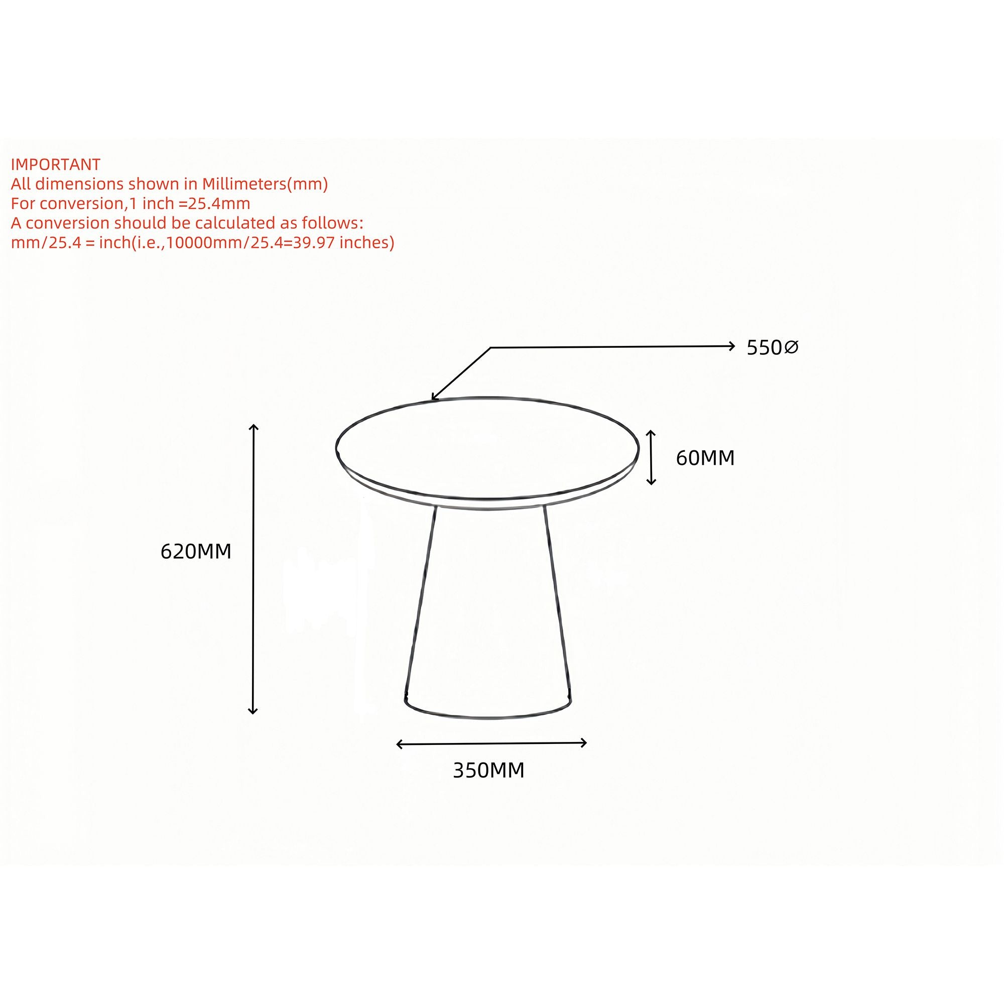 Galio Round Accent Table - chic accent table for contemporary home interiors | Image 8 | InSTYLE Home & Rugs
