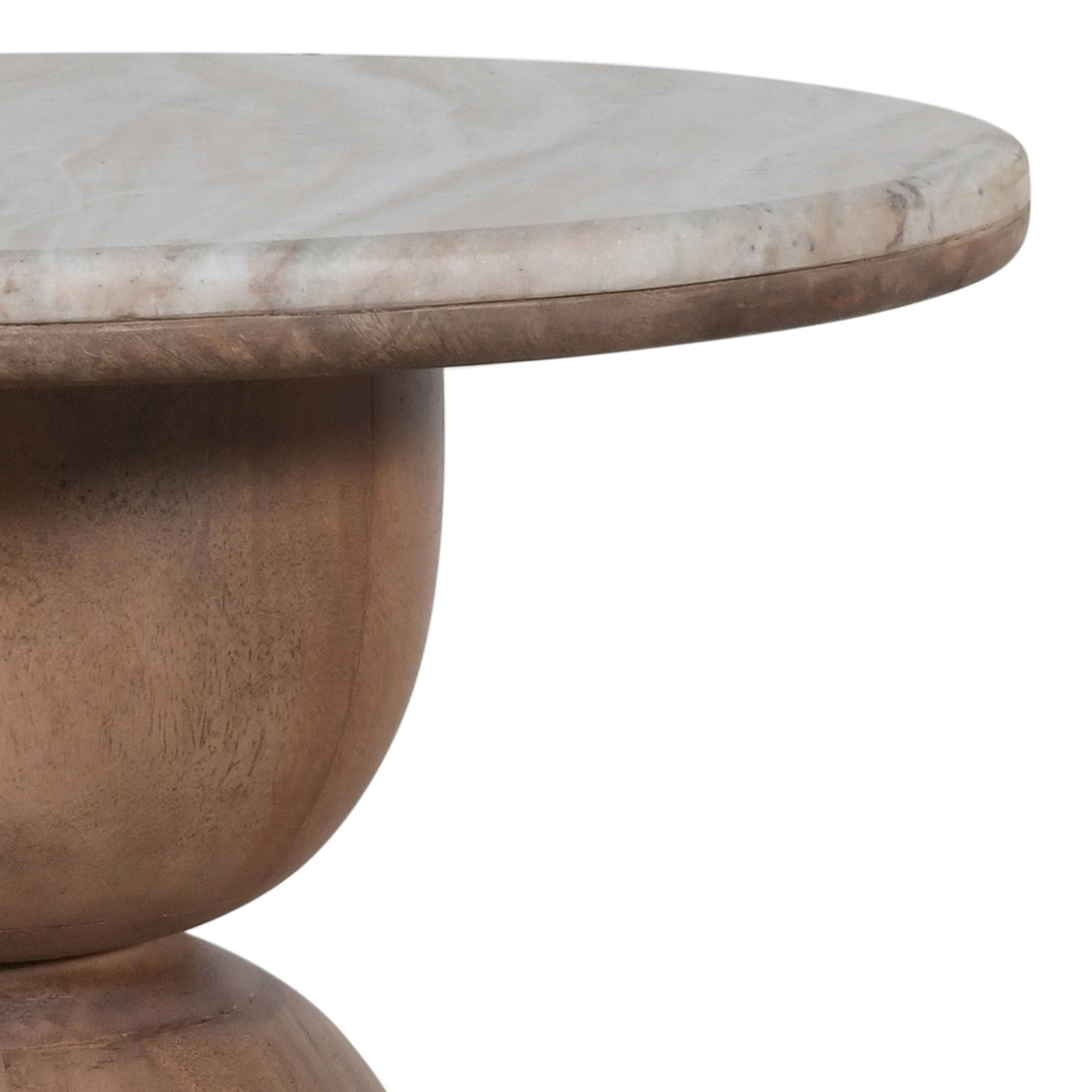 Martina Round Accent Table - chic accent table for contemporary home interiors | Image 5 | InSTYLE Home & Rugs