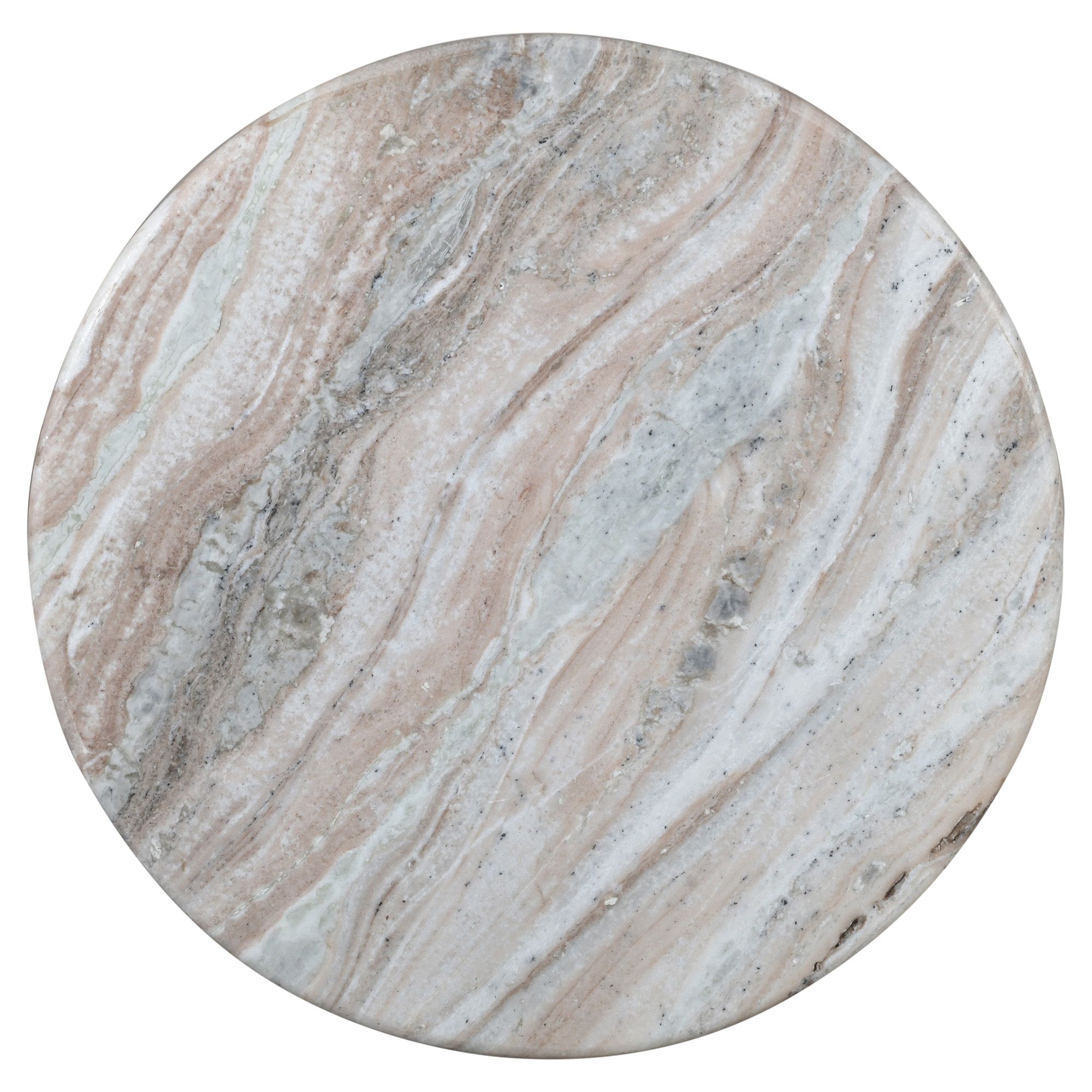 Martina Round Accent Table - chic accent table for contemporary home interiors | Image 6 | InSTYLE Home & Rugs