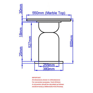 Martina Round Accent Table - chic accent table for contemporary home interiors | Image 8 | InSTYLE Home & Rugs
