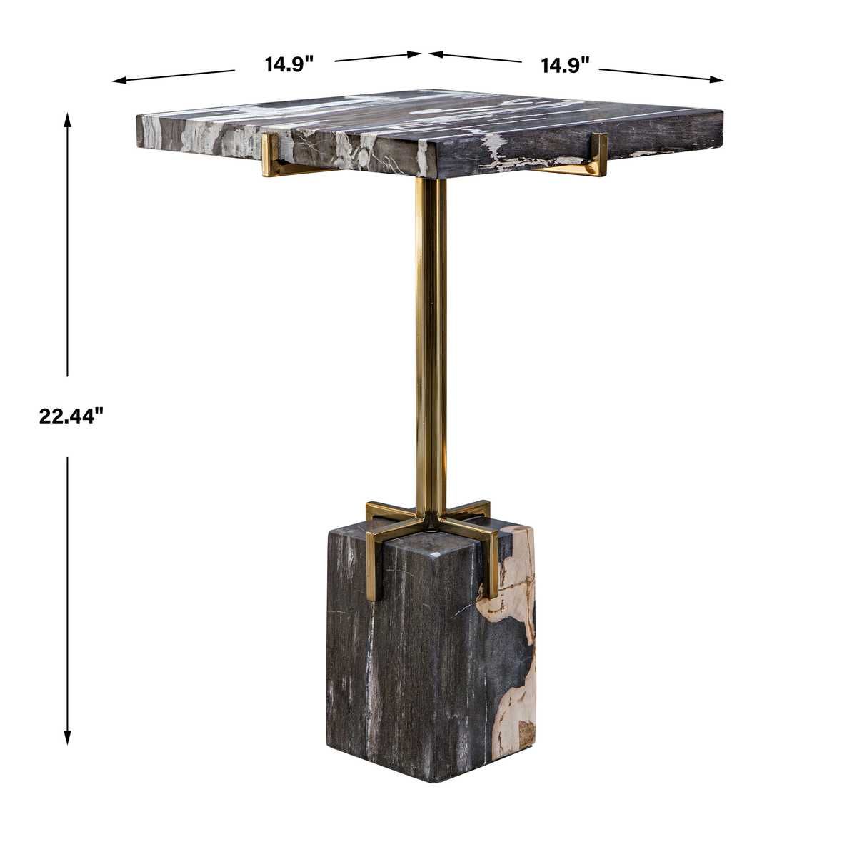 Rowman Accent Table - functional accent table with unique design for any room | Image 10 | InSTYLE Home & Rugs