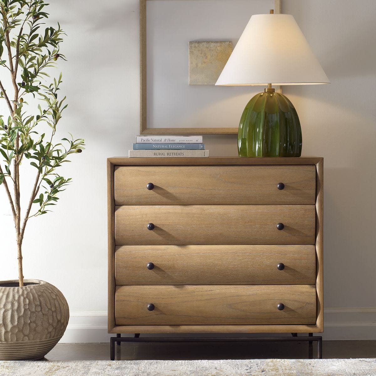 Millard 4 Drawer Chest - versatile drawer unit for office, bedroom, or living space | Image 1 | InSTYLE Home & Rugs