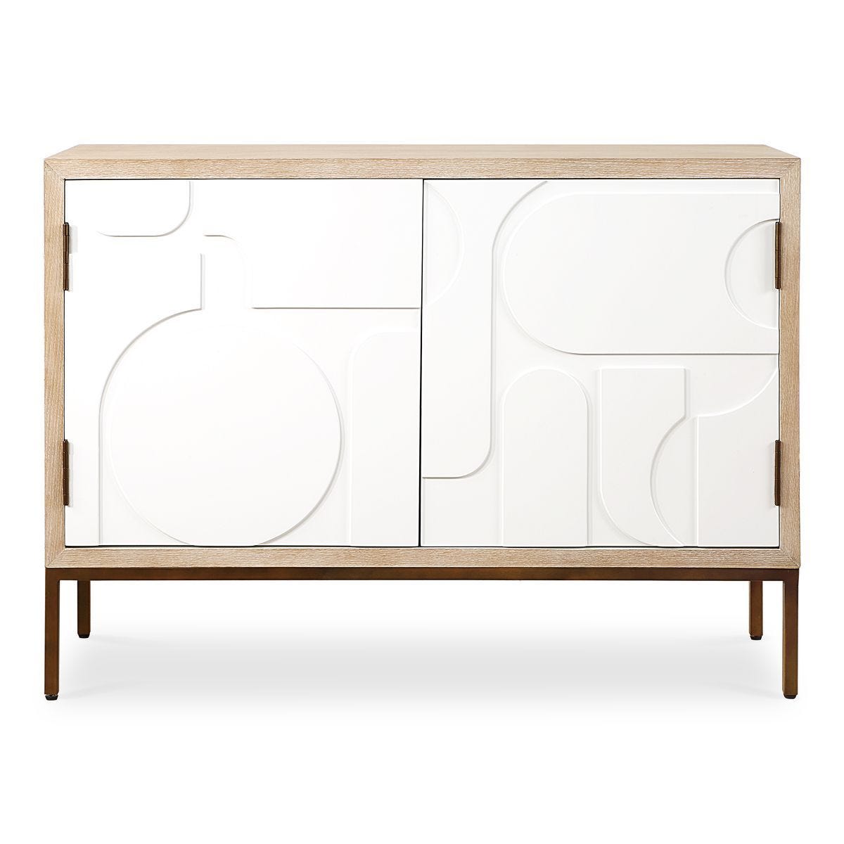 Weimar 2 Door Cabinet - elegant cabinets for your bar | Image 2 | InSTYLE Home & Rugs