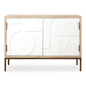 Weimar 2 Door Cabinet - elegant cabinets for your bar | Image 2 | InSTYLE Home & Rugs