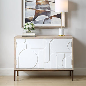 Weimar 2 Door Cabinet - elegant cabinets for your bar | Image 1 | InSTYLE Home & Rugs
