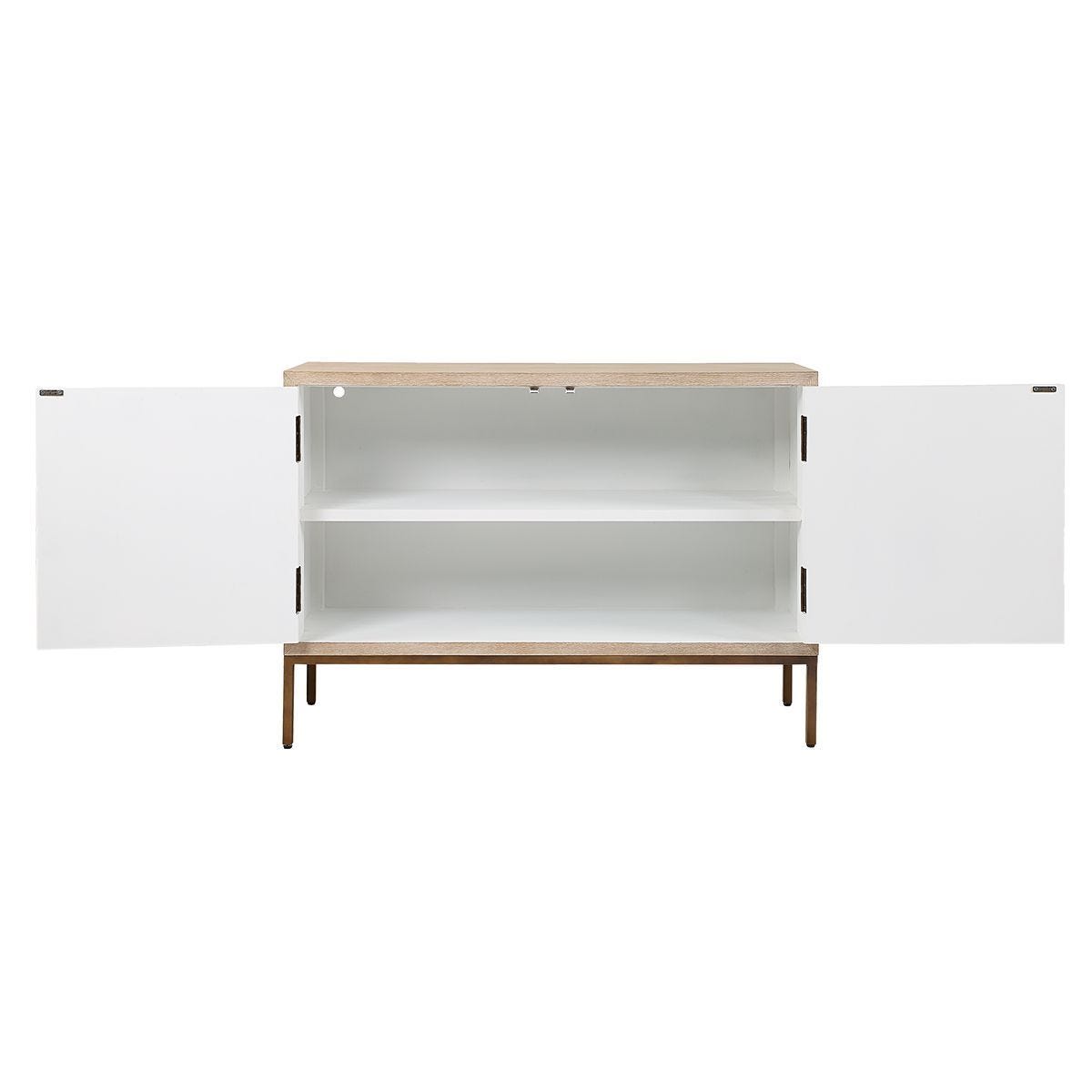 Weimar 2 Door Cabinet - elegant cabinets for your bar | Image 6 | InSTYLE Home & Rugs