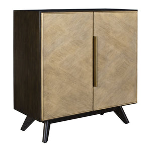 Reina 2 Door Cabinet - perfect storage for drinks and glassware | Image 4 | InSTYLE Home & Rugs