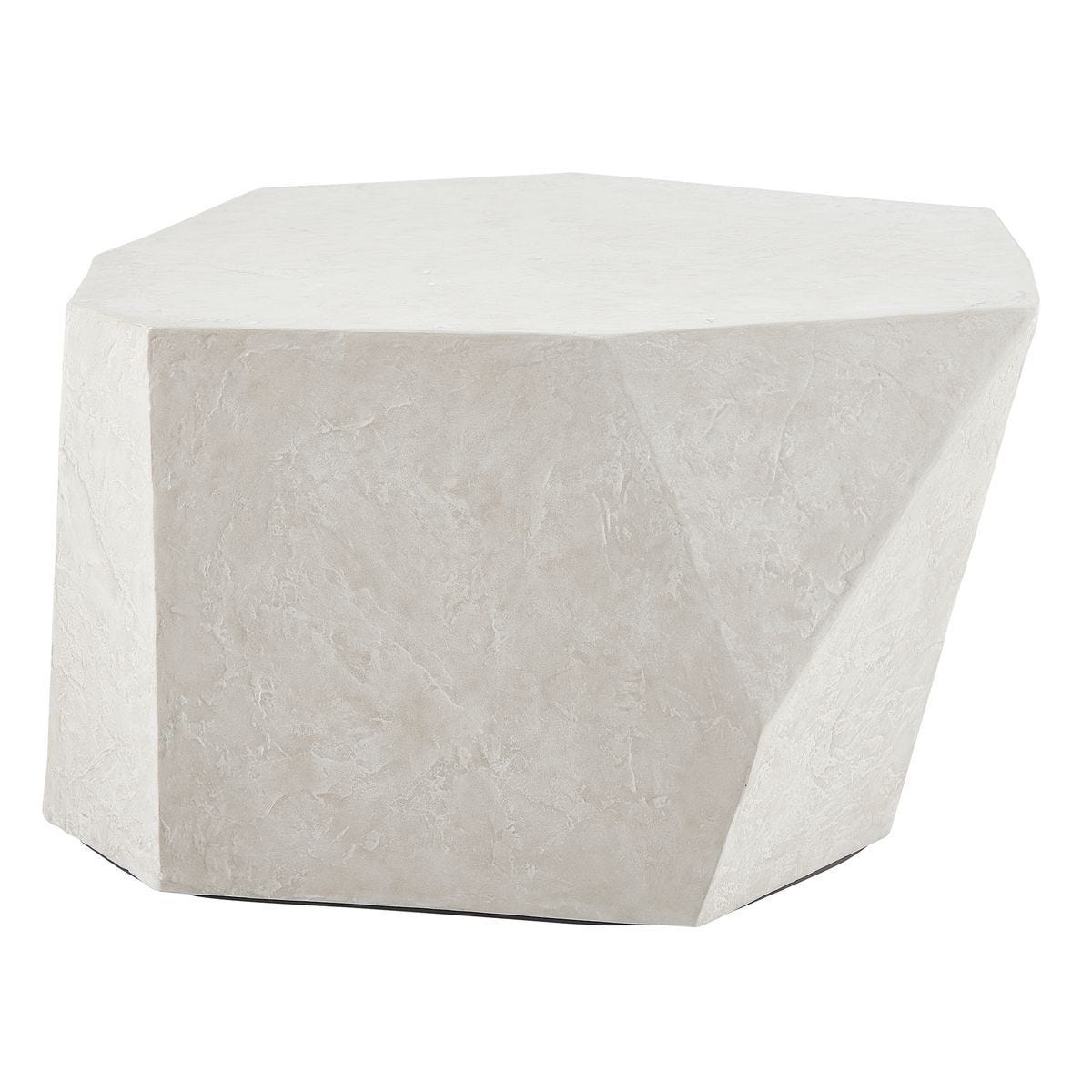 Parra Indoor-Outdoor Coffee Table, Limestone - stylish tables for living rooms | Image 3 | InSTYLE Home & Rugs