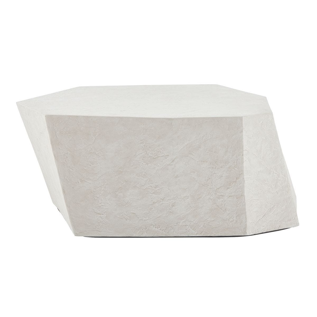 Parra Indoor-Outdoor Coffee Table, Limestone - stylish tables for living rooms | Image 4 | InSTYLE Home & Rugs