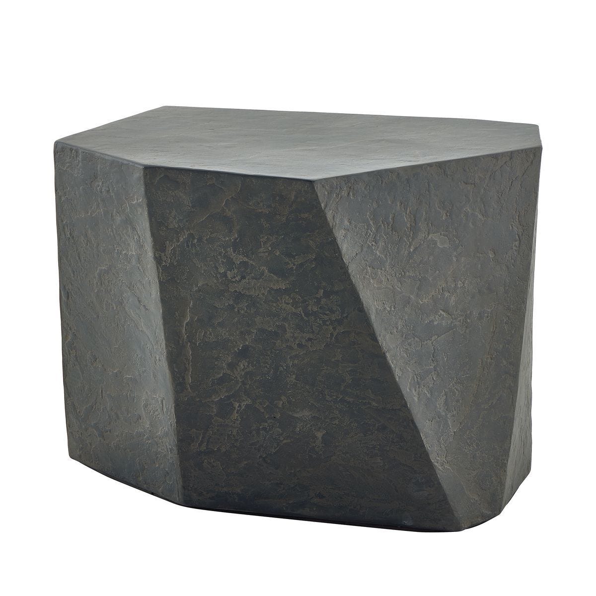 Parra Indoor-Outdoor Side Table, Slate - perfect for holding drinks, lamps, and other essentials | Image 9 | InSTYLE Home & Rugs