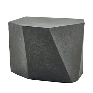 Parra Indoor-Outdoor Side Table, Slate - perfect for holding drinks, lamps, and other essentials | Image 9 | InSTYLE Home & Rugs