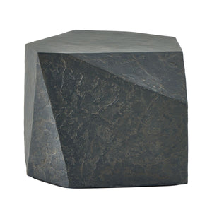 Parra Indoor-Outdoor Side Table, Slate - perfect for holding drinks, lamps, and other essentials | Image 10 | InSTYLE Home & Rugs
