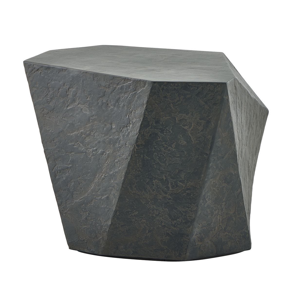 Parra Indoor-Outdoor Side Table, Slate - perfect for holding drinks, lamps, and other essentials | Image 11 | InSTYLE Home & Rugs