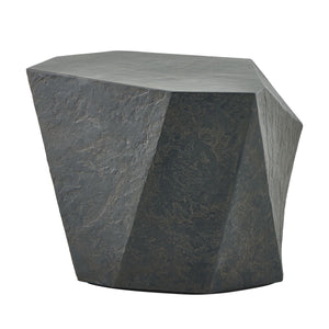 Parra Indoor-Outdoor Side Table, Slate - perfect for holding drinks, lamps, and other essentials | Image 11 | InSTYLE Home & Rugs