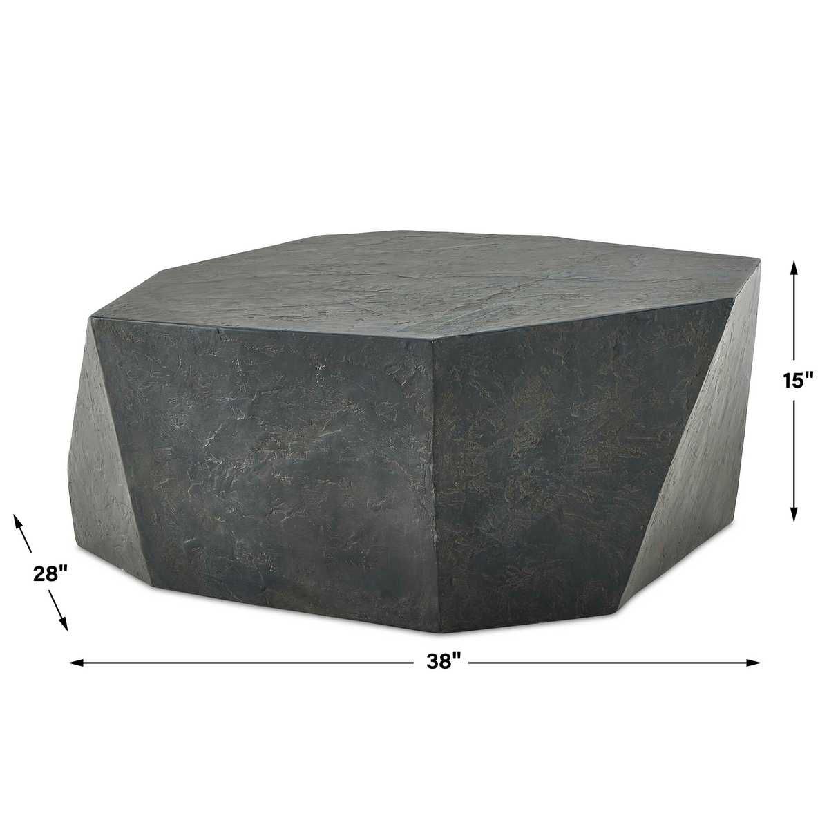 Parra Indoor-Outdoor Coffee Table, Slate - stylish tables for living rooms | Image 16 | InSTYLE Home & Rugs