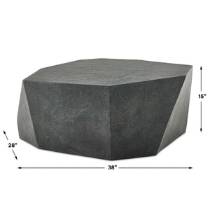 Parra Indoor-Outdoor Coffee Table, Slate - stylish tables for living rooms | Image 16 | InSTYLE Home & Rugs
