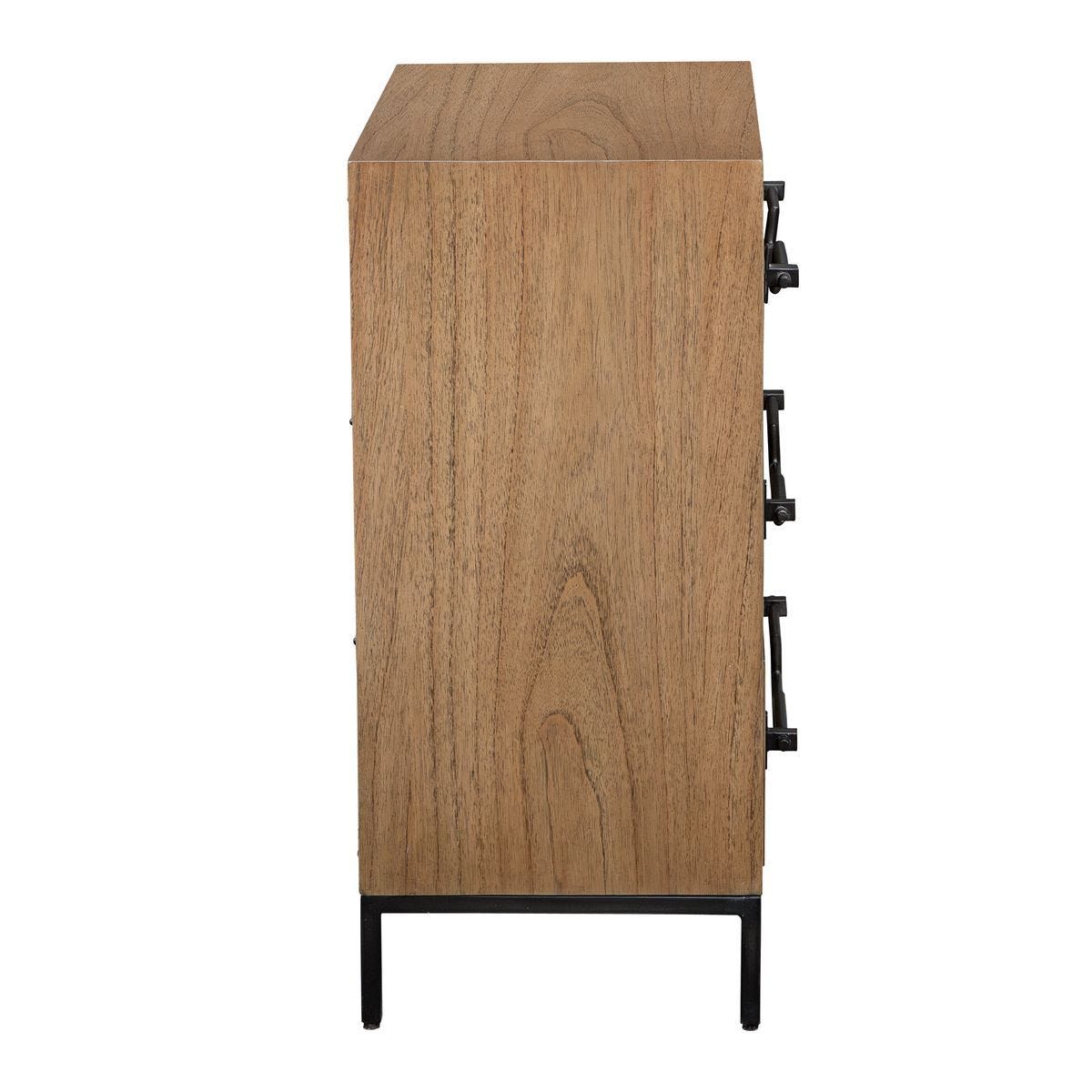 Jory Accent Chest, Natural - elegant drawers chest with ample space for clothes and accessories | Image 5 | InSTYLE Home & Rugs