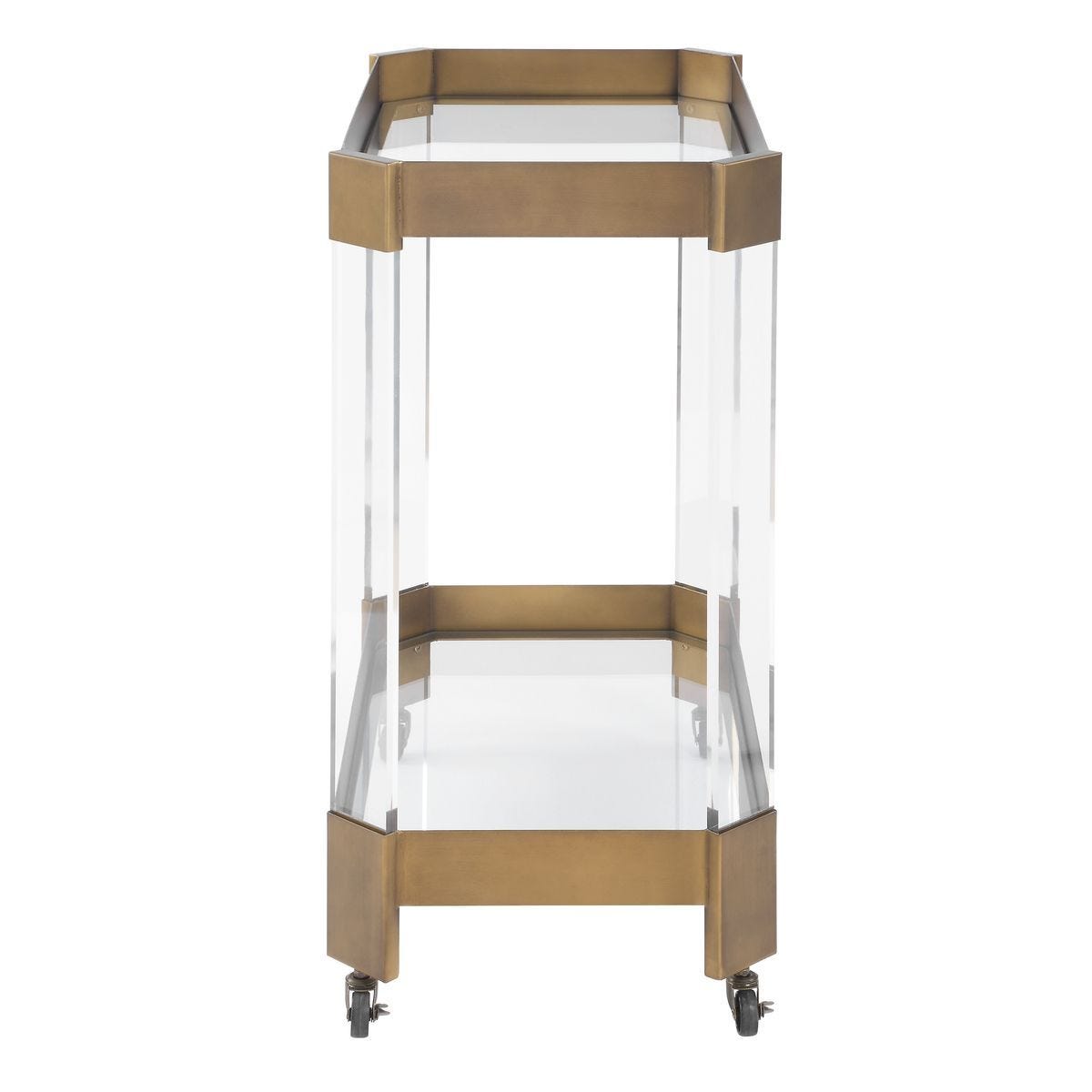 Giselle Bar Cart - available in various heights | Image 4 | InSTYLE Home & Rugs
