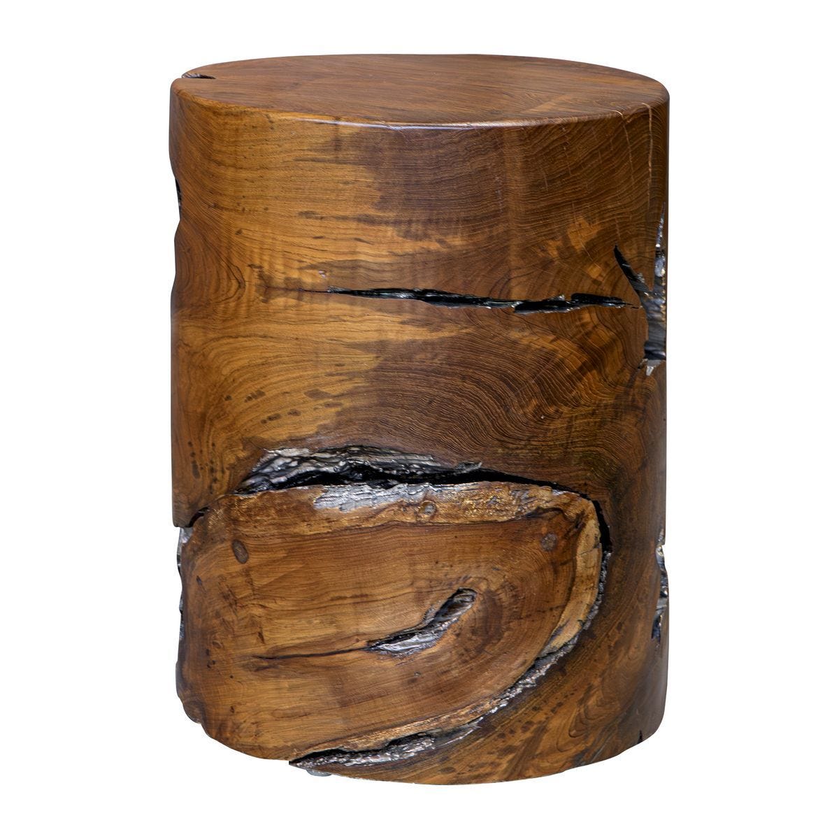 Rafe Accent Stool - compact and stylish design | Image 4 | InSTYLE Home & Rugs