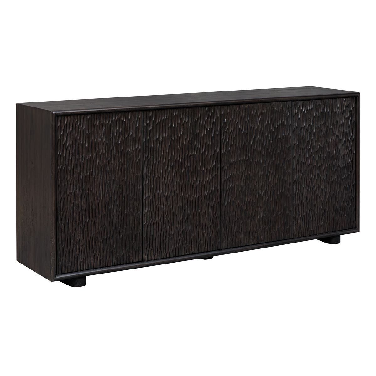 Stevenson 4 Door Cabinet - elegant cabinets for your bar | Image 5 | InSTYLE Home & Rugs