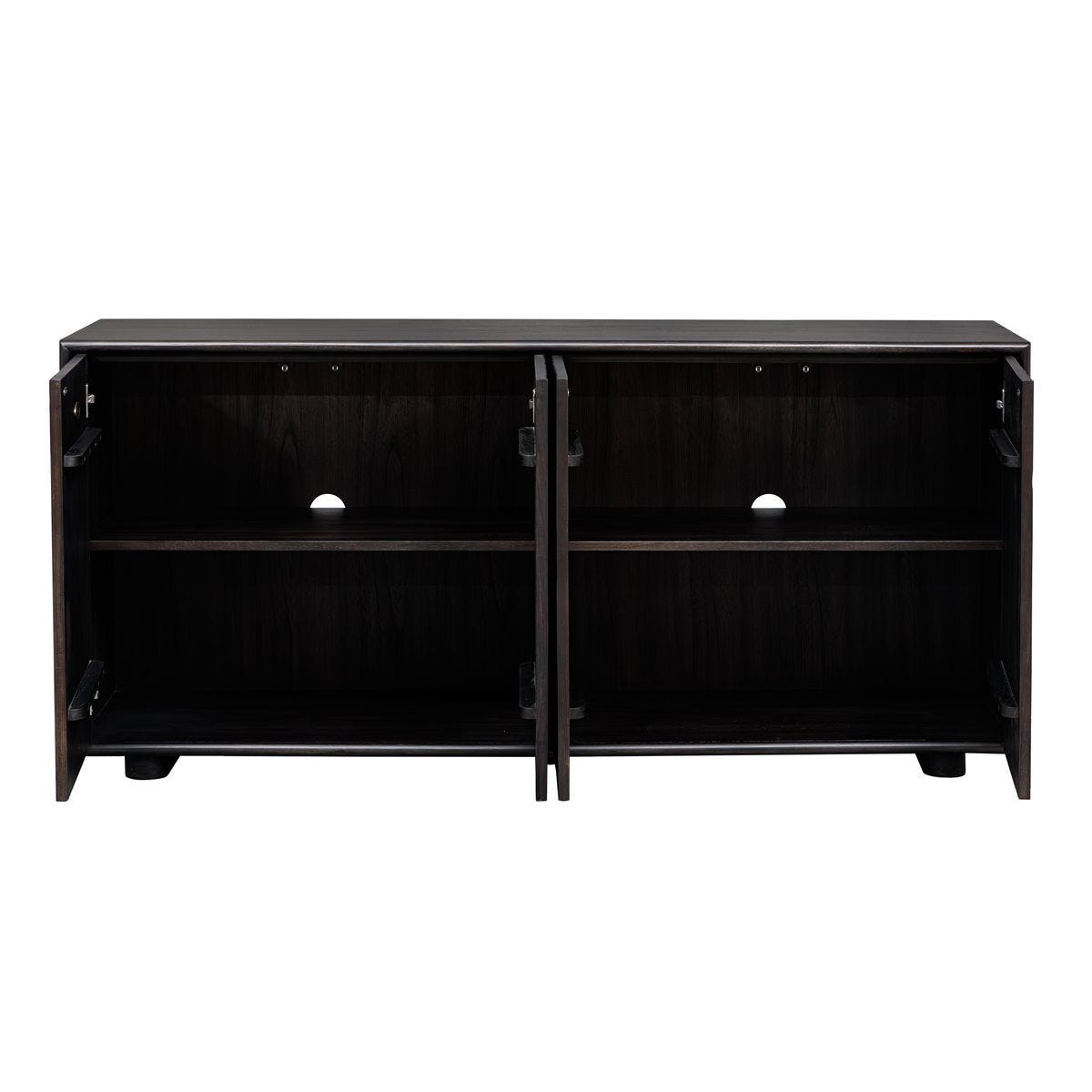 Stevenson 4 Door Cabinet - elegant cabinets for your bar | Image 7 | InSTYLE Home & Rugs