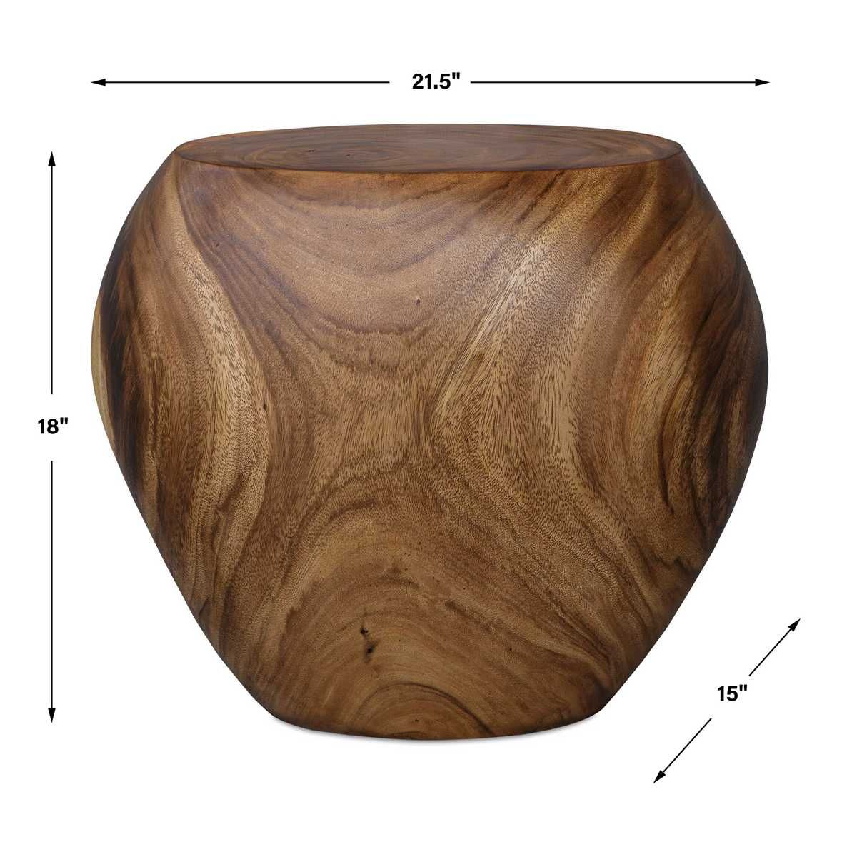 Lomas Accent Stool - compact and stylish design | Image 5 | InSTYLE Home & Rugs