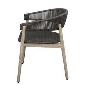 Dermott Outdoor Dining Chair, 2 Per Box, Priced Each - comfortable dining experience | Image 8 | InSTYLE Home & Rugs