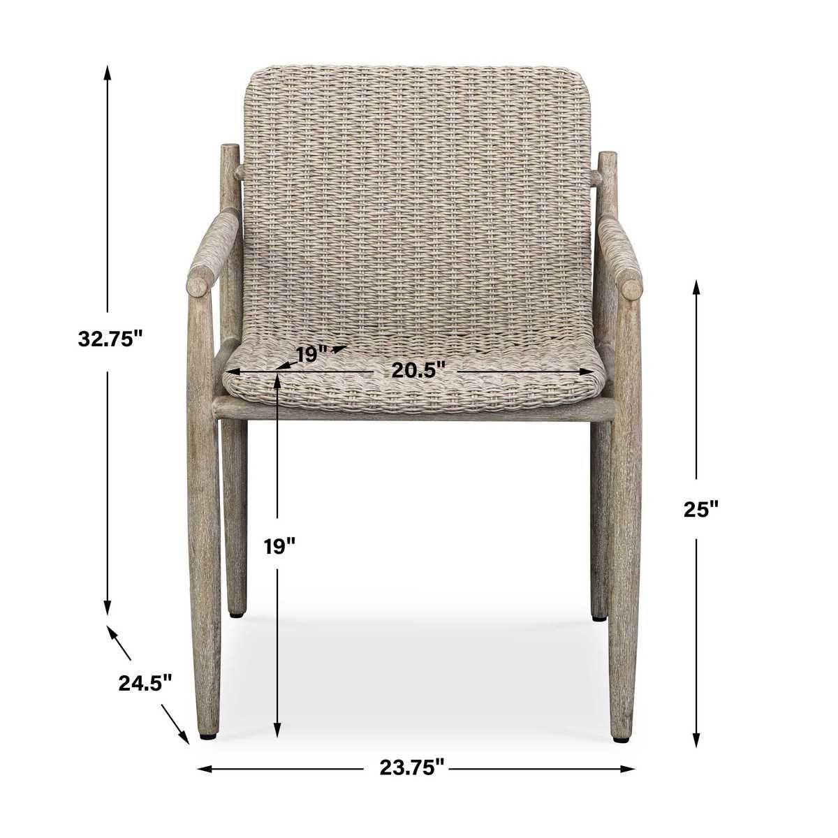 Sumba Outdoor Dining Chair, Oatmeal - stylish chairs for any table | Image 12 | InSTYLE Home & Rugs