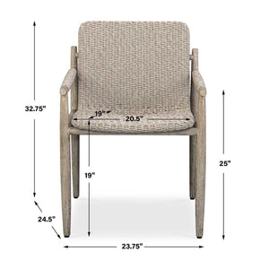 Sumba Outdoor Dining Chair, Oatmeal - stylish chairs for any table | Image 12 | InSTYLE Home & Rugs