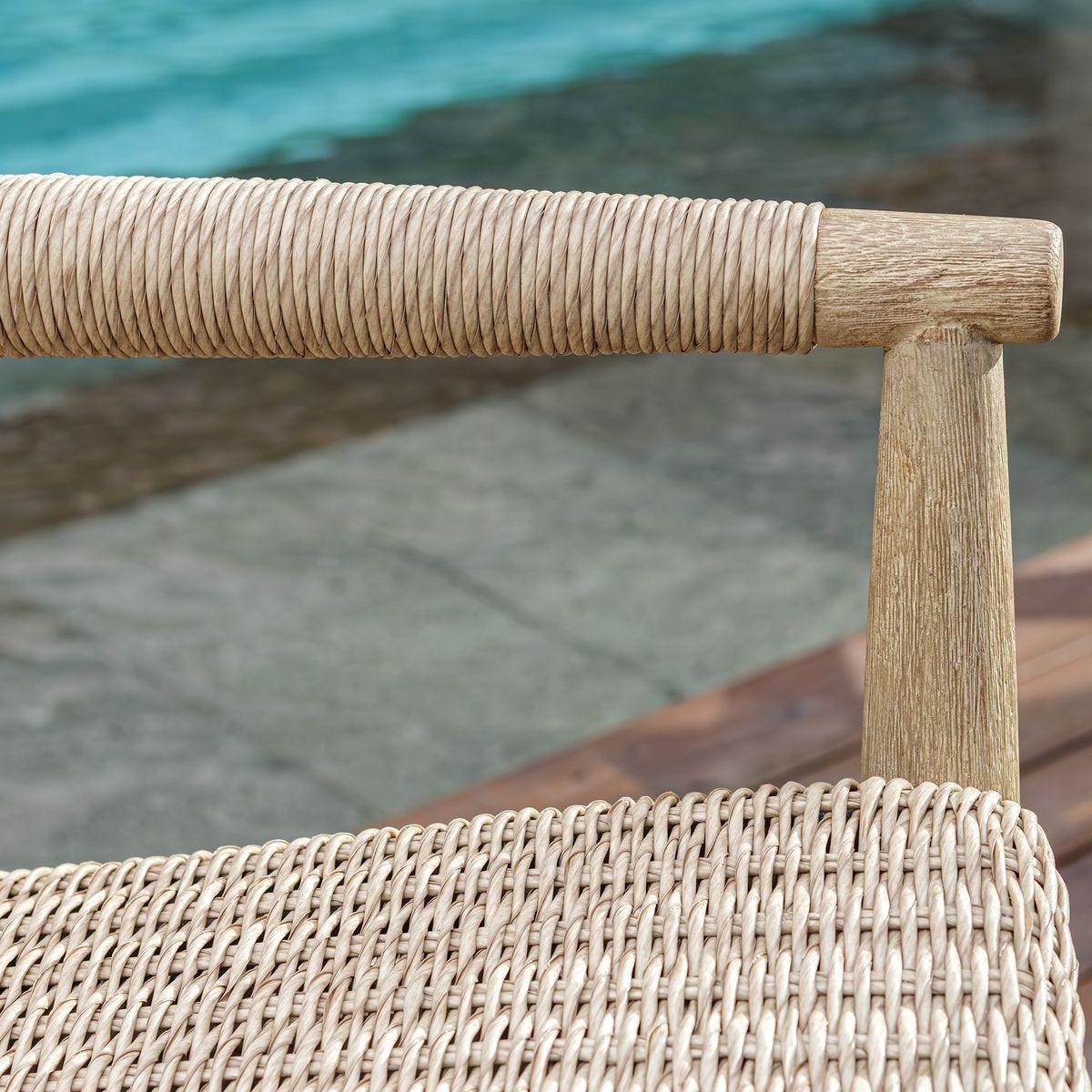 Sumba Outdoor Lounge Chair, Oatmeal - stylish lounge chairs for any room | Image 8 | InSTYLE Home & Rugs