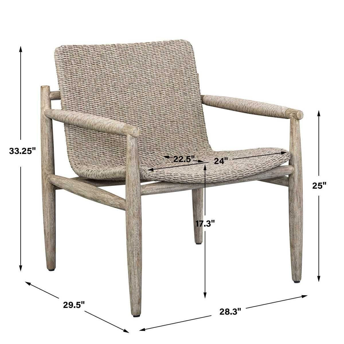 Sumba Outdoor Lounge Chair, Oatmeal - stylish lounge chairs for any room | Image 13 | InSTYLE Home & Rugs
