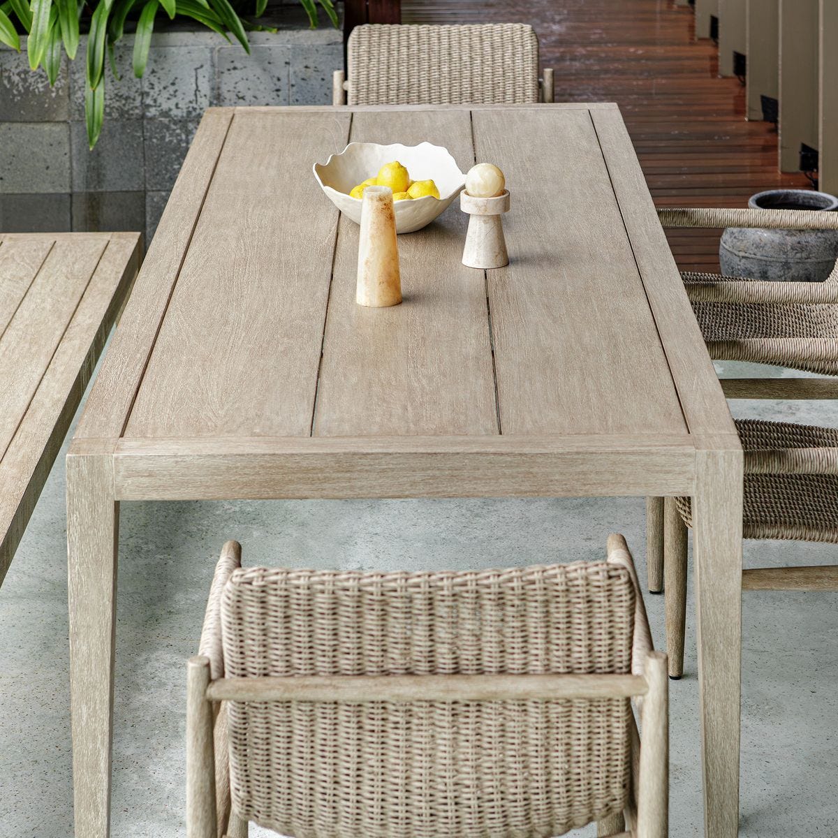 Kirkham Indoor-Outdoor Dining Table - stylish dining table for gatherings | Image 7 | InSTYLE Home & Rugs