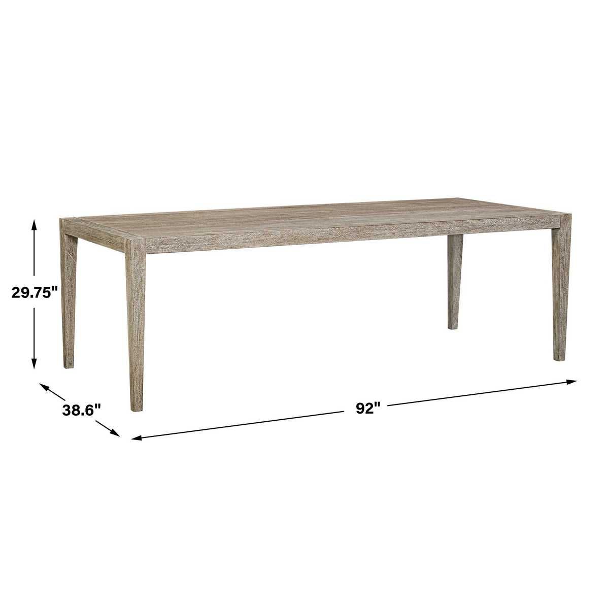 Kirkham Indoor-Outdoor Dining Table - stylish dining table for gatherings | Image 13 | InSTYLE Home & Rugs