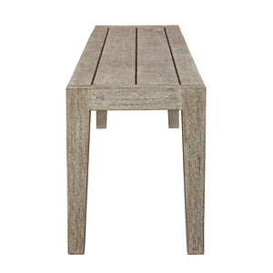Kirkham Outdoor Bench - durable bench with modern style | Image 5 | InSTYLE Home & Rugs